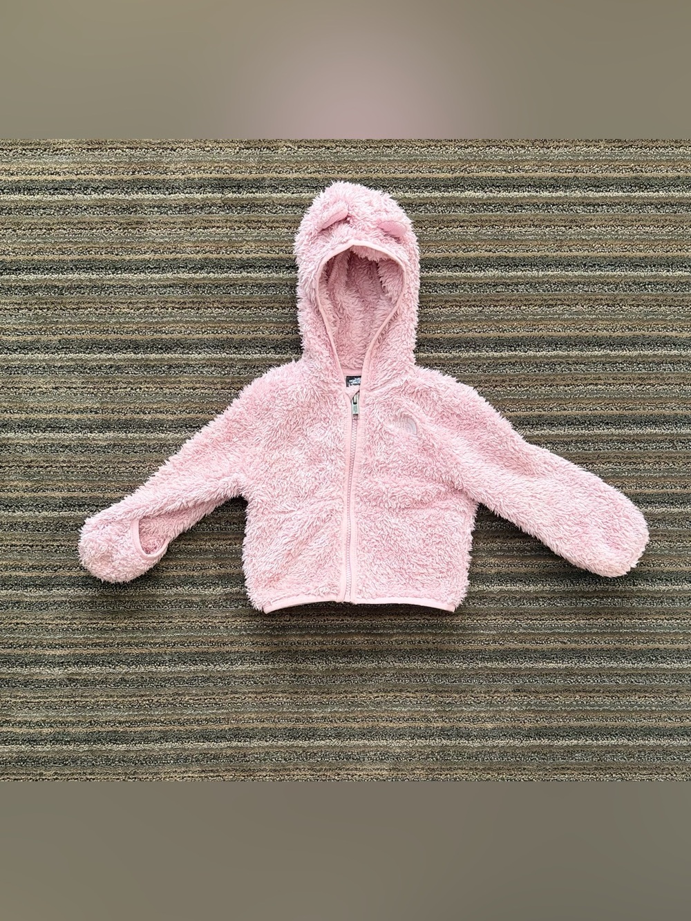 The North Face Baby Pink Fuzzy Lined Jacket
